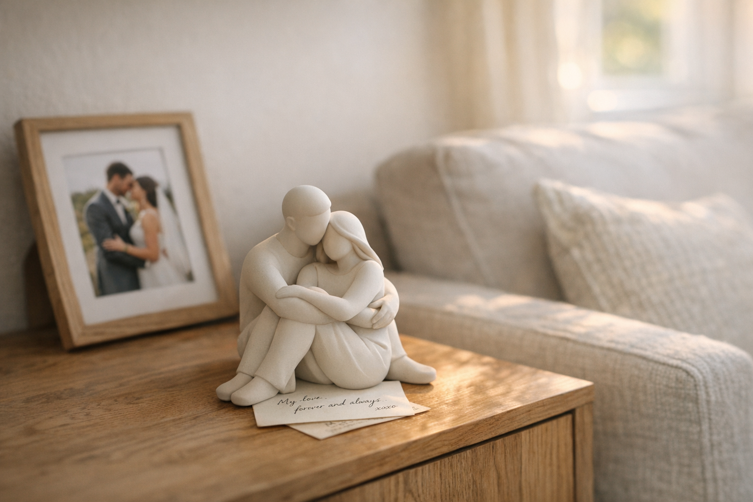 Liefde beeldjes in verschillende stijlen